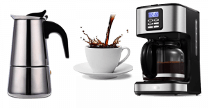 Tropfkaffeemaschine und Kaffeemaschine