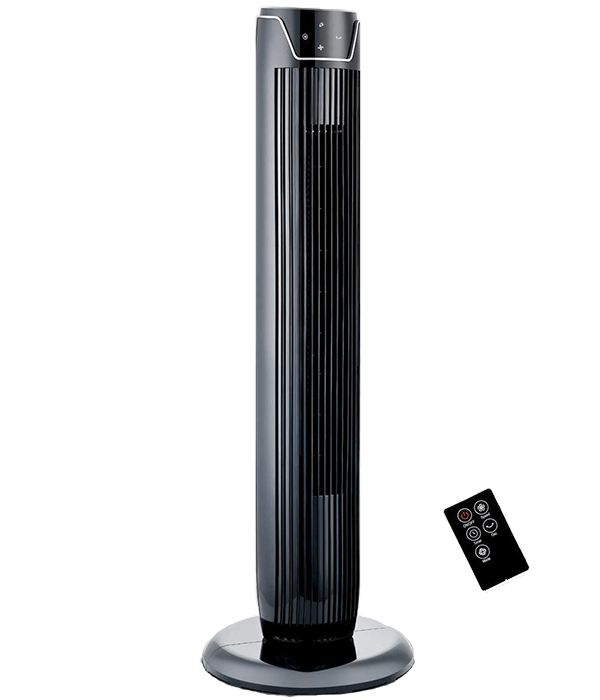 PELONIS Turmventilator oszillierend mit LED-Anzeige